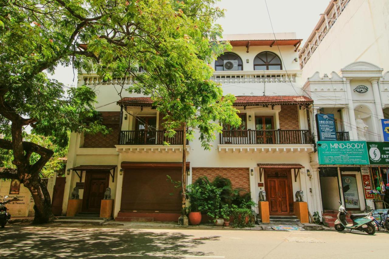 La Maison Pondichery Exteriör bild
